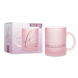 CANECA DIAMOND FE FORCA QUE NASCE 300ML 14230