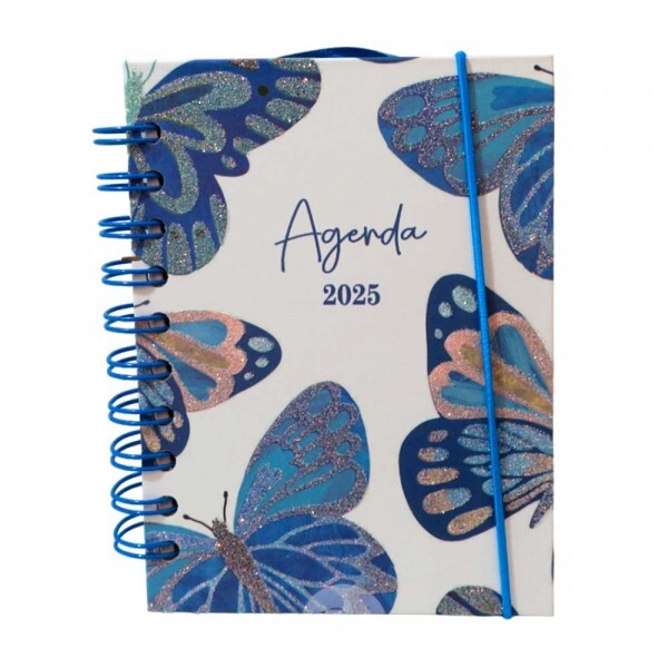 AGENDA 2025 BORBOLETAS 01 168 FOLHAS # AG25012