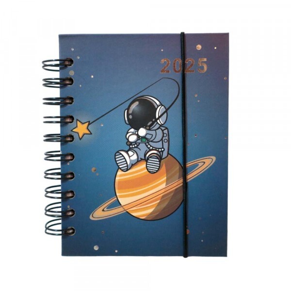 AGENDA 2025 ASTRONAUTA PESCANDO 168 FOL# AG25028