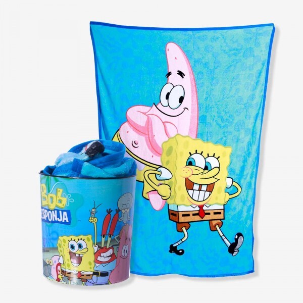 KIT BALDE C/MANTA BOB ESPONJA # 10140890