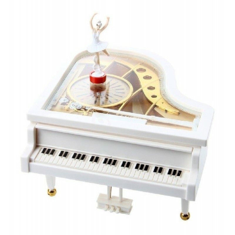 CAIXA DE MUSICA PIANO 9X14X17 # SDL01