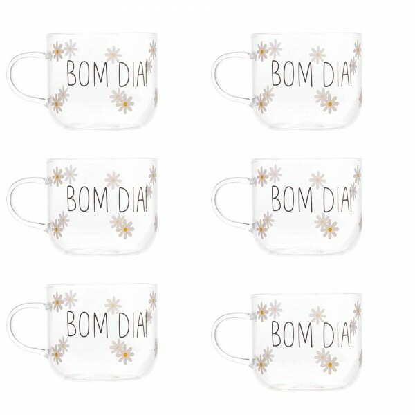 JG CANECA BOM DIA C/6 PCS 120ML # 20593