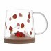 CANECA C/PIRES DE BAMBU MORANGO 330ML # 5707