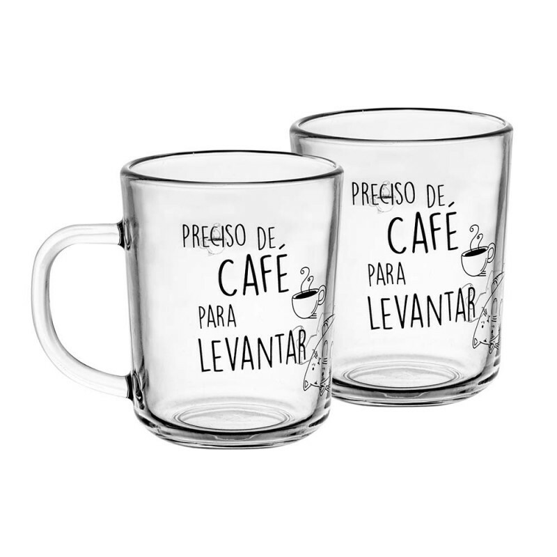 JG CANECA CAFE P/ LEVANTAR C/2 PCS 220ML # 220461