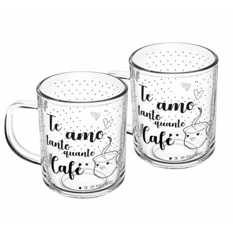 JG CANECA TE AMO C/2 PCS 220ML # 220109