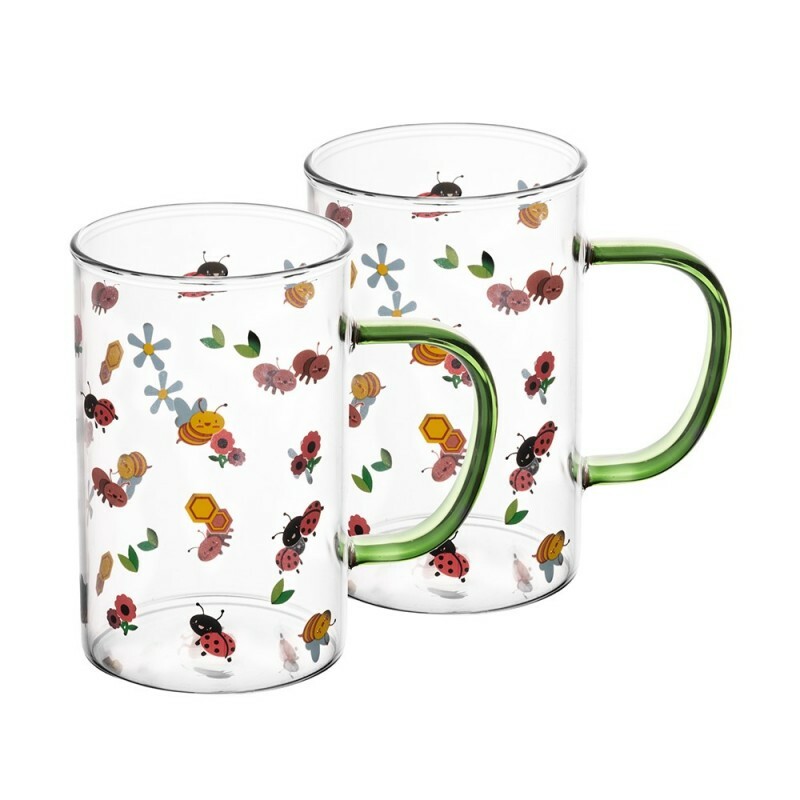 JG CANECA GARDEN PARTY VERDE C/2PCS 280ML # 220089