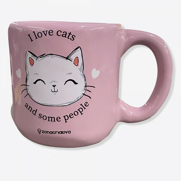 CANECA 3D PATA EU AMO GATOS 350ML # 10025755