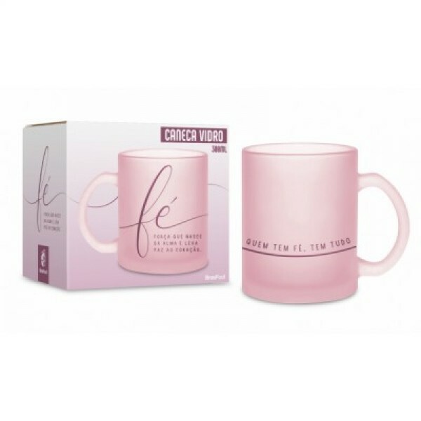 CANECA DIAMOND FE FORCA QUE NASCE 300ML # 14230