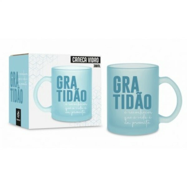 CANECA DIAMOND GRATIDAO E RECONHECER 300ML # 14227