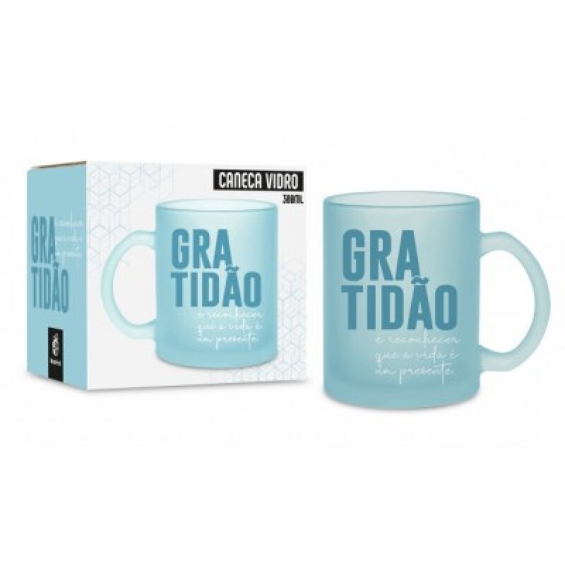 CANECA DIAMOND GRATIDAO E RECONHECER 300ML # 14227