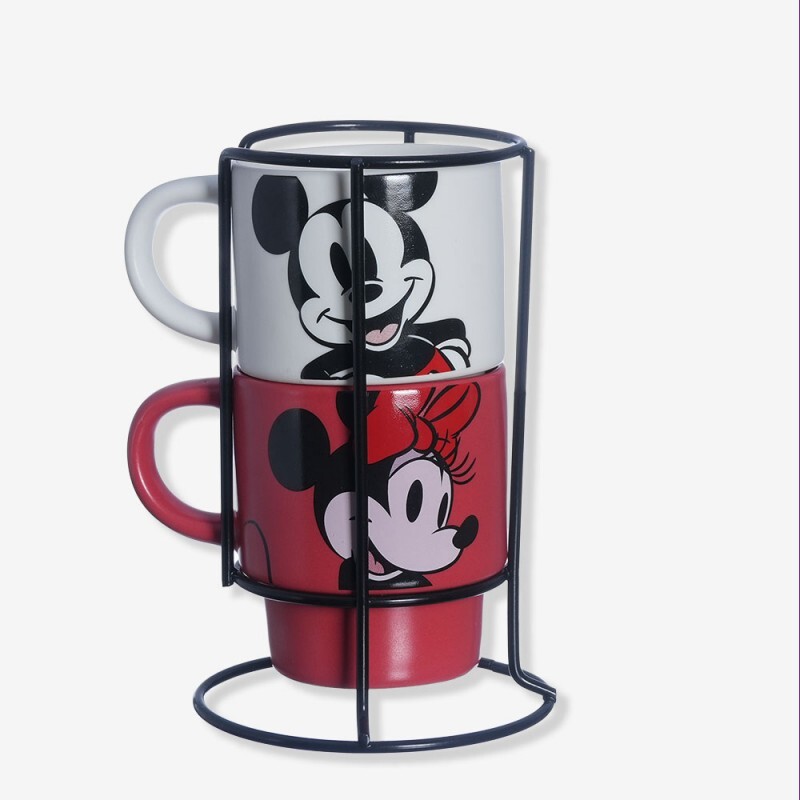 KIT CANECA EMPILHAVEL MICKEY E MINNIE # 10025771