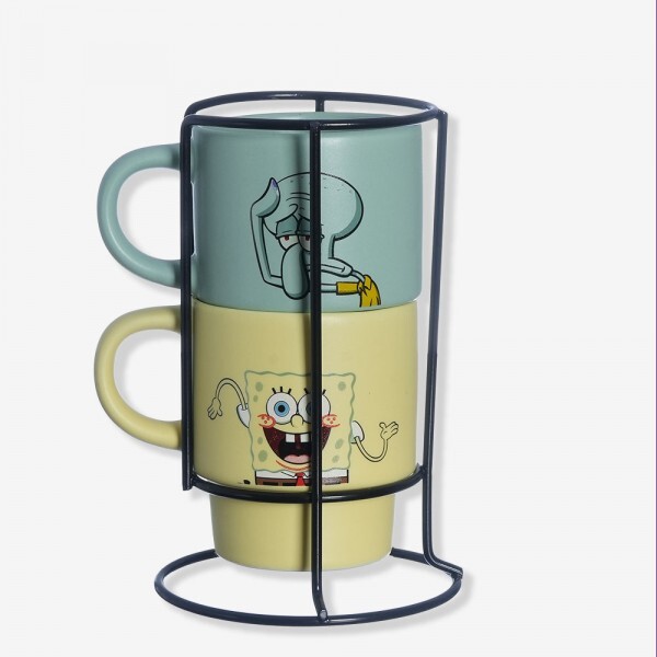 KIT CANECA EMPILHAVEL BOB ESPONJA # 10025954