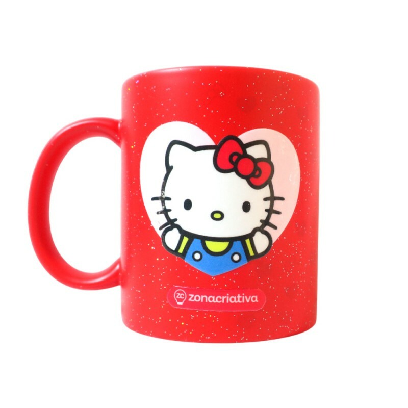 CANECA MAGIC HELLO KITTY VERMELHA 300ML # 10026464