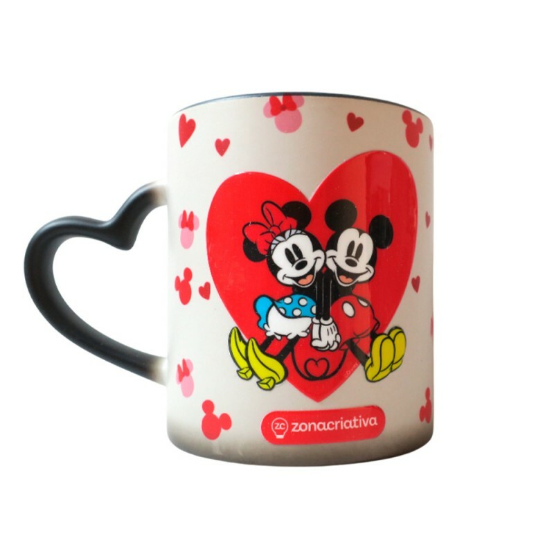 CANECA MAGIC MICKEY MINNIE CORACAO 350ML #10026471