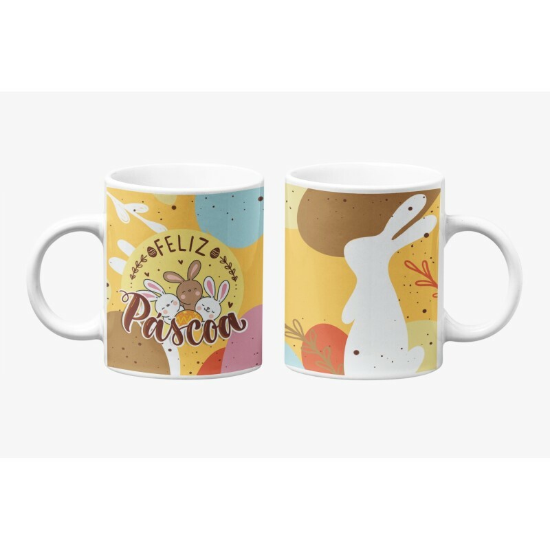 CANECA FELIZ PASCOA 325ML # CN0368