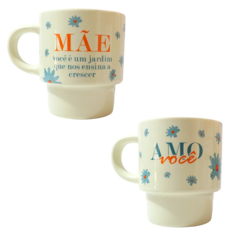 KIT CANECA EMPILHAVEL MAE GARDEN # 10026112