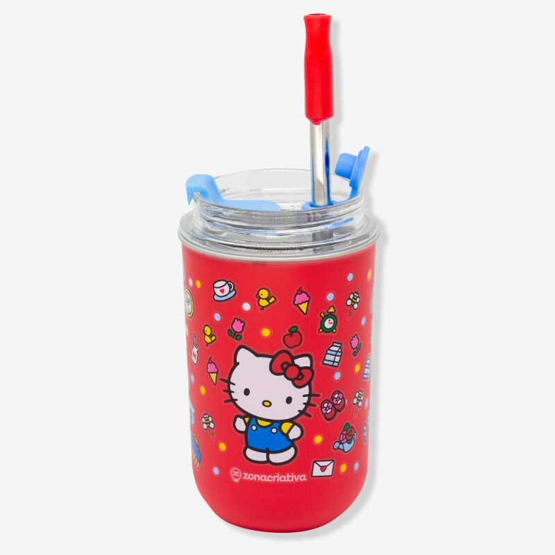 COPO NEO HELLO KITTY C/CANUDO 300ML # 10025963