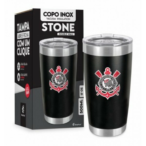 COPO TERMICO CORINTHIANS STONE 500ML # 11783