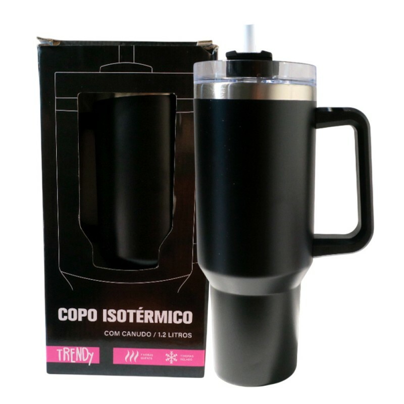 COPO ISOTERMICO PRETO 1.2L # QPR-170