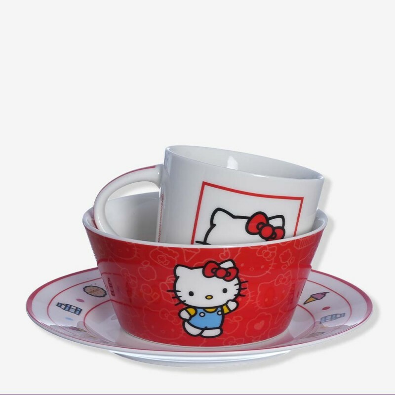 BREAKFAST HELLO KITTY C/3PCS # 10025913