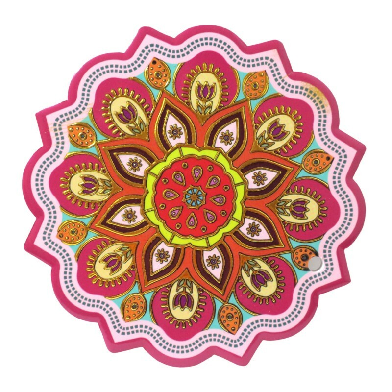 AZULEJO DECORATIVO MANDALA B 16CM # MDECP-164