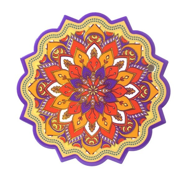 AZULEJO DECORATIVO MANDALA G 16CM # MDECP-164