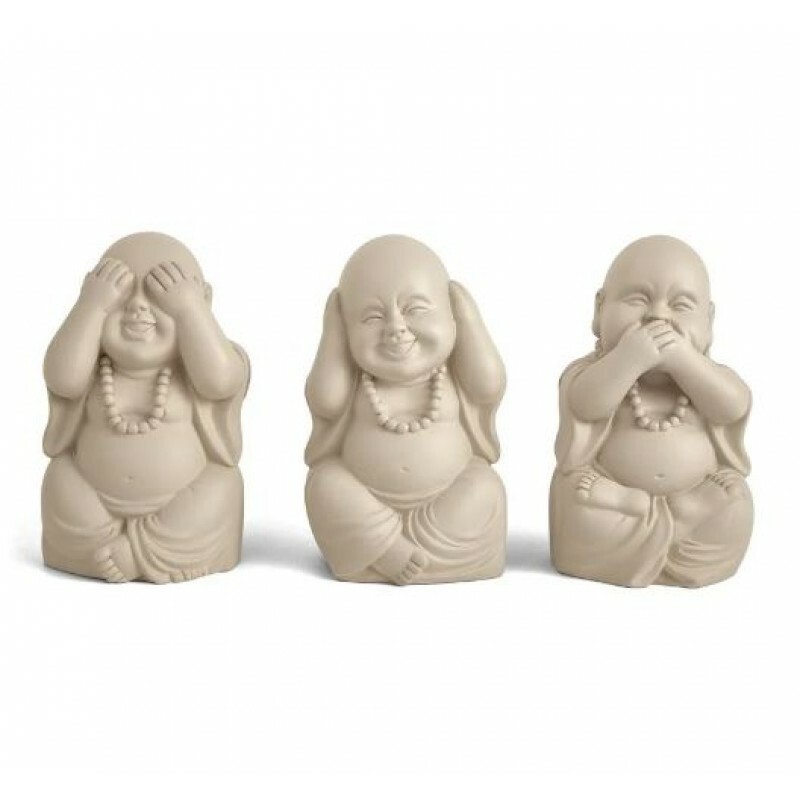 KIT BUDA SABEDORIA C/3 PCS 11CM # 17402