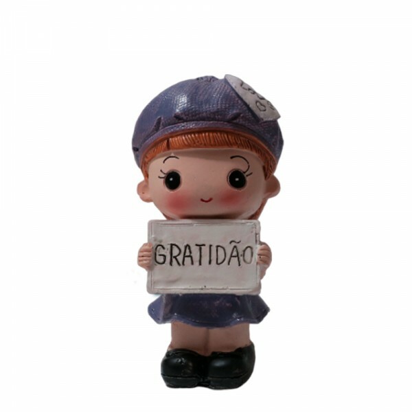 BONECO PLACA GRATIDAO 10CM # 5371