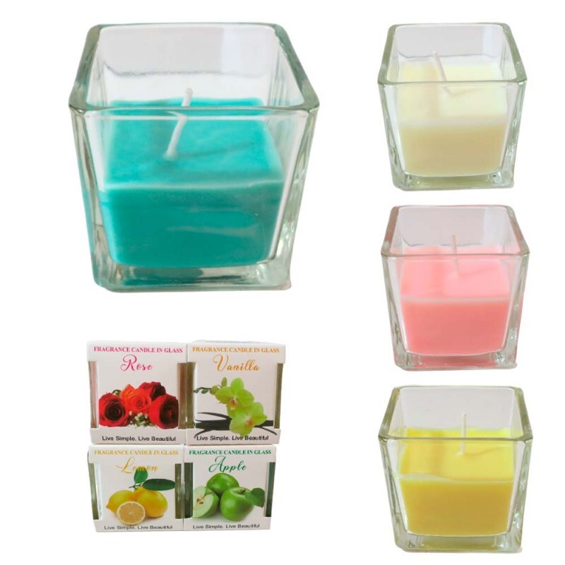 VELA PERFUMADA NO VASO 5.5X5CM # 5954