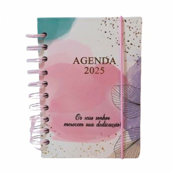 AGENDA ESPIRAL 2025 SEUS SONHOS 168FO # SXFS-14217