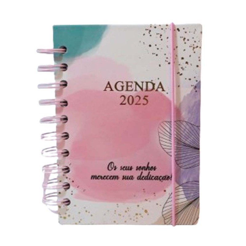 AGENDA ESPIRAL 2025 SEUS SONHOS 168FO # SXFS-14217