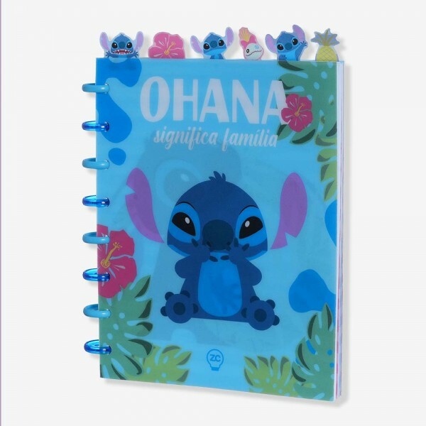 CADERNO STITCH C/DIVISORIA 21X16CM # 10072857