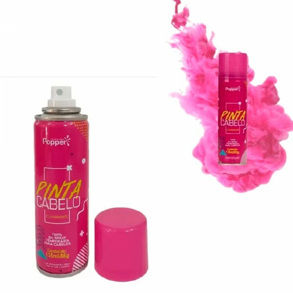 TINTA SPRAY PINTA CABELO PINK 150ML # FL9418-P