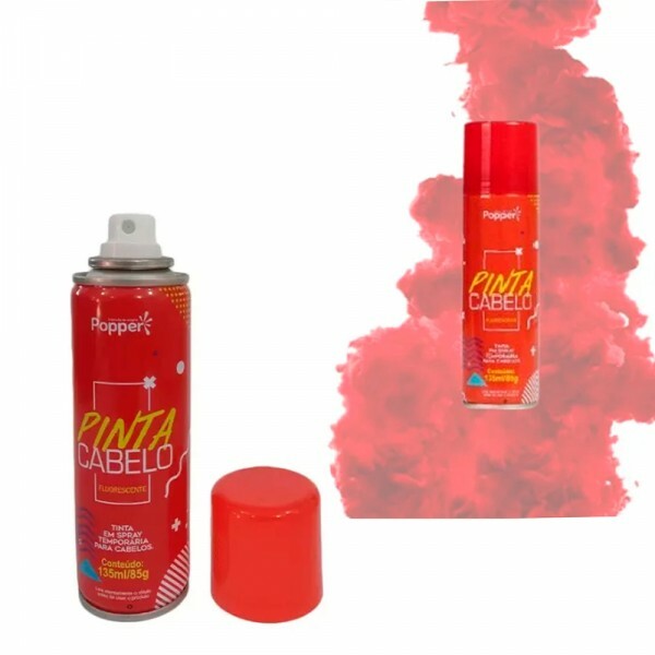 TINTA SPRAY PINTA CABELO VERMELHO 150ML# FL9418-R