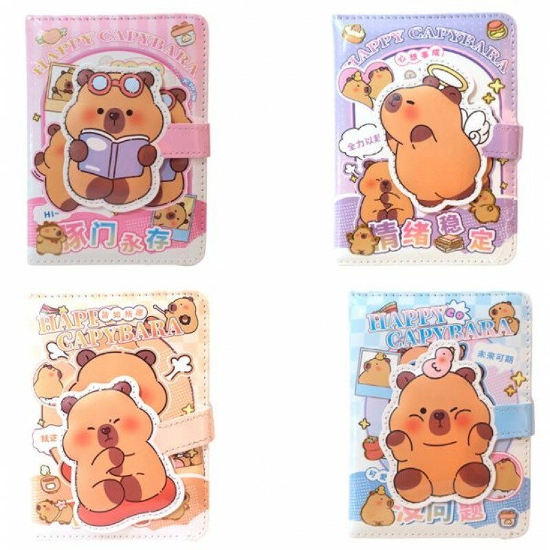 CADERNO CAPIVARA RELEVO 10.5X14.4CM #50K-MJ1016-14