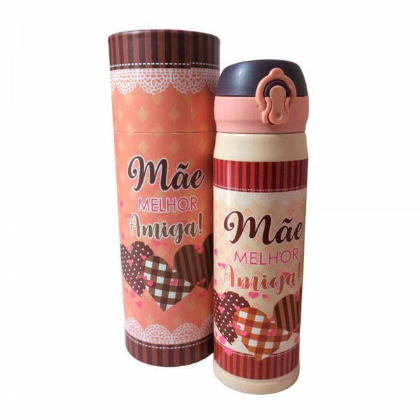 GARRAFA TERMICA MAE MELHOR AMIGA 450ML # HG57726