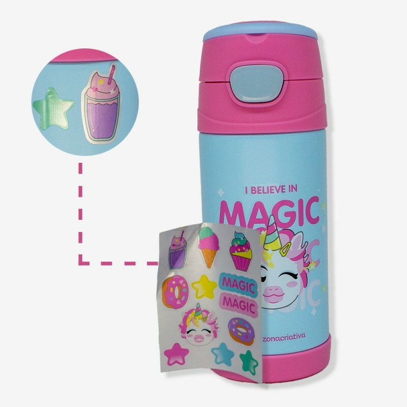 GARRAFA TOP HANDLE UNICORNIO 350ML # 10073116