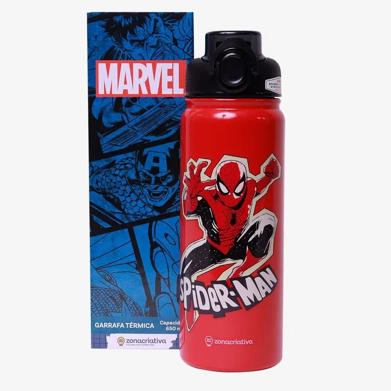 GARRAFA GALAXY SPIDERMAN 650ML # 10073506