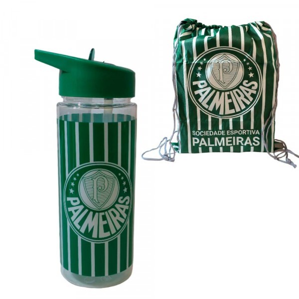 GARRAFA C/MOCHILA PALMEIRAS 450ML # EAS026-3