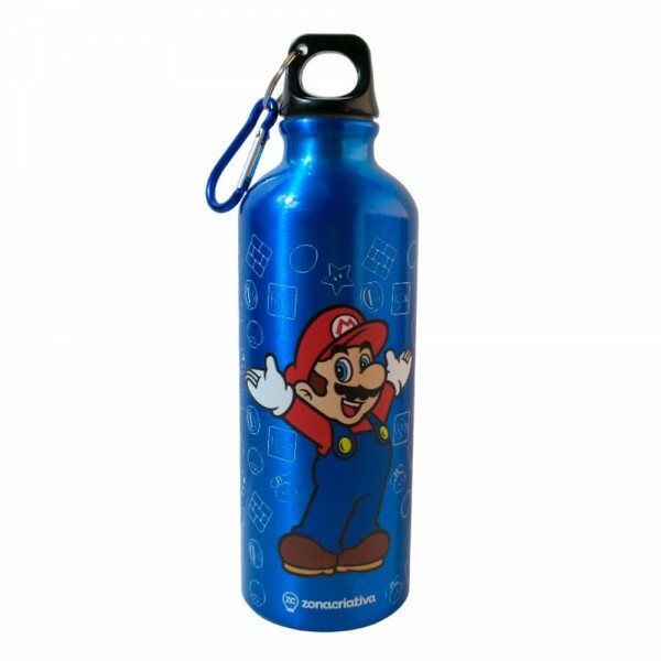 GARRAFA SUPER MARIO C/MOSQUETAO 500ML # 10073300