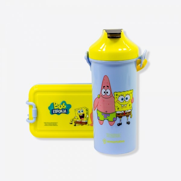 KIT LUNCH BOX BOB ESPONJA C/2PCS # 10025858