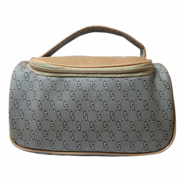 NECESSAIRE CJ CINZA 25X26CM #202