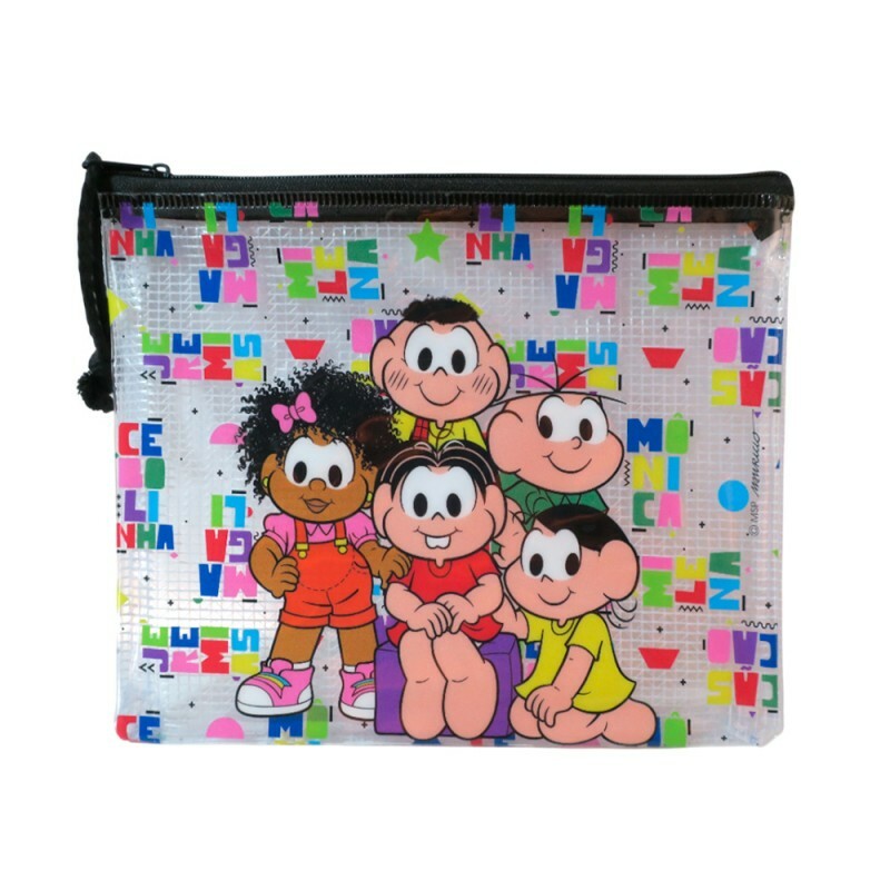 NECESSAIRE TURMA DA MONICA 31X23CM # MTXG9040-M12