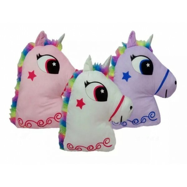 ALMOFADA CABECA UNICORNIO # FC2619