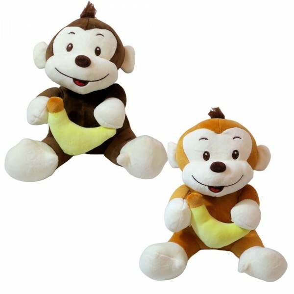 MACACO C/BANANA 22CM # FC2853