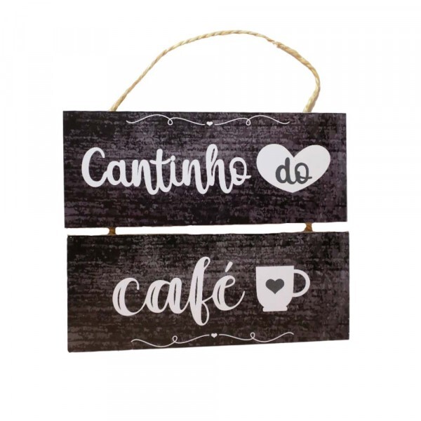 QUADRO 2EM1 CANTINHO DO CAFE 25.5X20.5CM#JPL2039