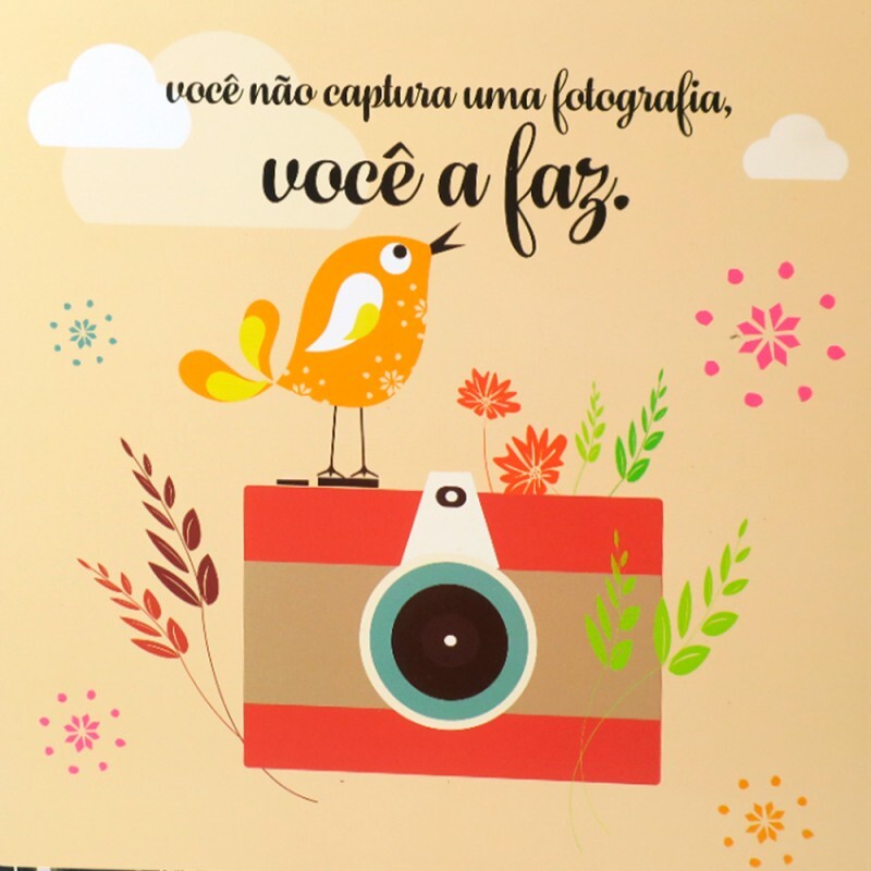 QUADRO VOCE NAO CAPTURA 20X20CM # QQ1027