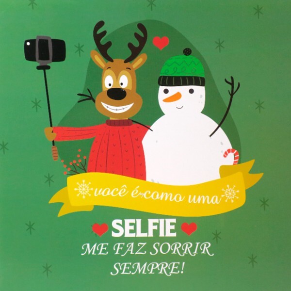 QUADRO VOCÊ E COMO UMA SELFIE 20X20CM # QQ1027