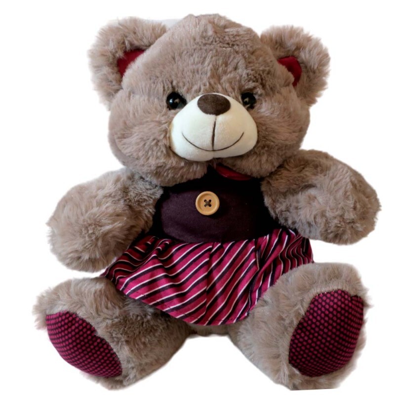 URSO C/VESTIDO # FE7209