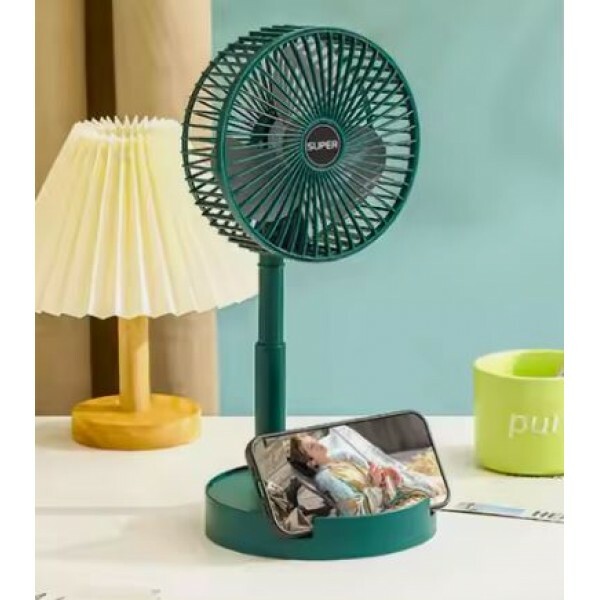 MINI VENTILADOR C/ PORTA CELULAR 16X30CM # HY41001